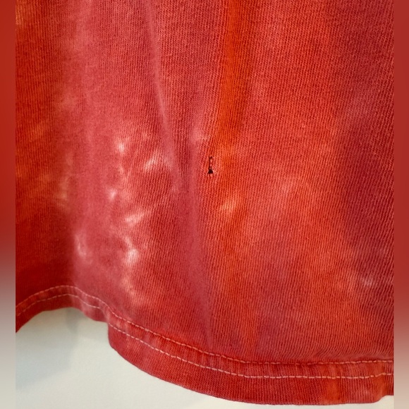 Simply Southern Hello Fall Tie Dye Long Sleeve Graphic Tee Pumpkin Scarecrow, XL - Picture 3 of 3